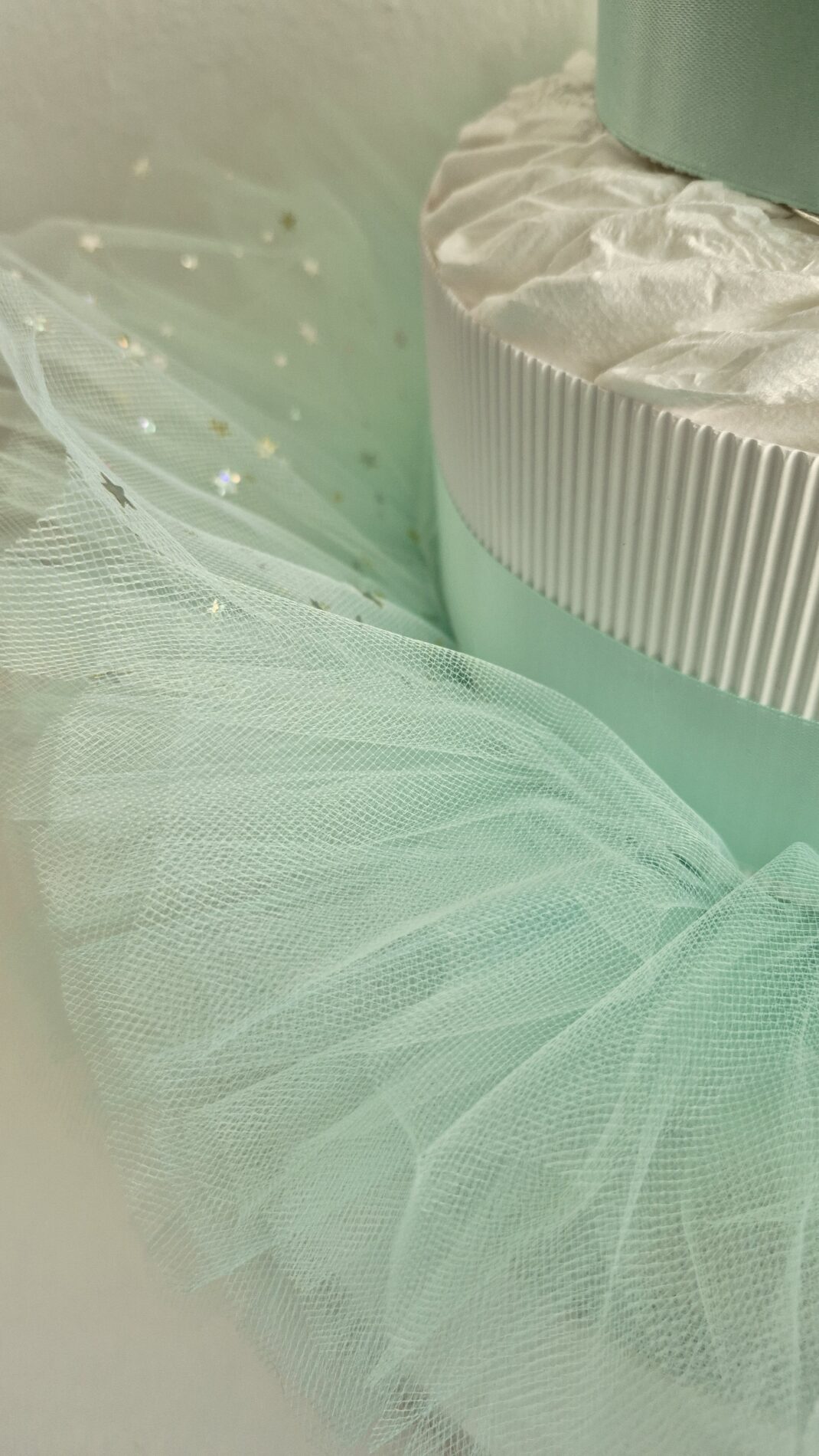 Plienková torta - TUTU - Mint – Obrázok 3